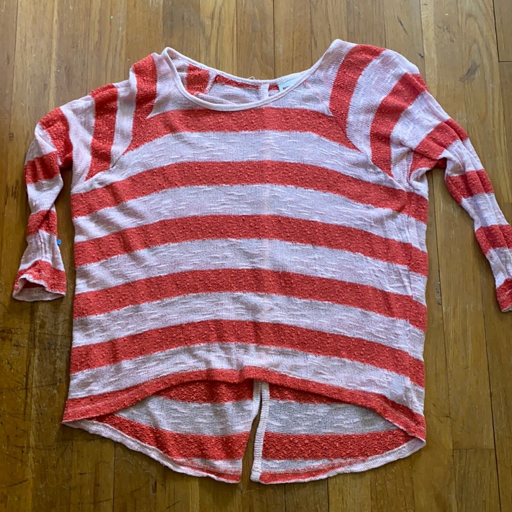 Striped Orange sweater